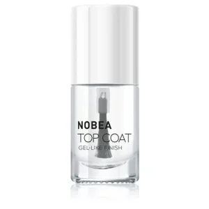 Azonnal elérhető NOBEADay-to-Day Top Coat fedő és védő magas fényű körömlakk