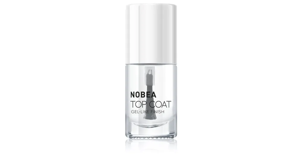 Azonnal elérhető NOBEADay-to-Day Top Coat fedő és védő magas fényű körömlakk