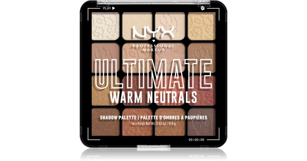 NYX Professional MakeupUltimate Shadow Palette szemhéjfesték Különleges ajánlat