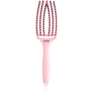Olivia GardenFingerbrush ThinkPink Boar & Nylon Jaipur Rose hajkefe Gyors szállítás