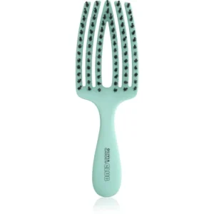 Árengedmény Olivia Garden ClubThe Nomad Detangling&Shine Fingerbrush​ lapos kefe hajra