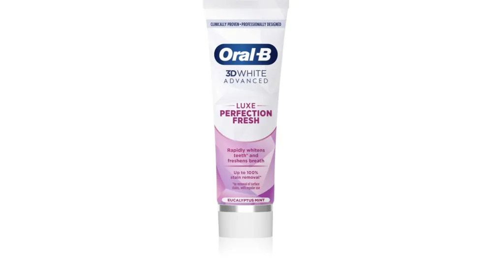 Oral-B3D White Luxe Perfection Fresh fehérítő fogkrém Kedvezmény