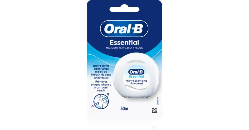 Oral-BEssential Floss Unwaxed viaszmentes fogselyem Akciós ár