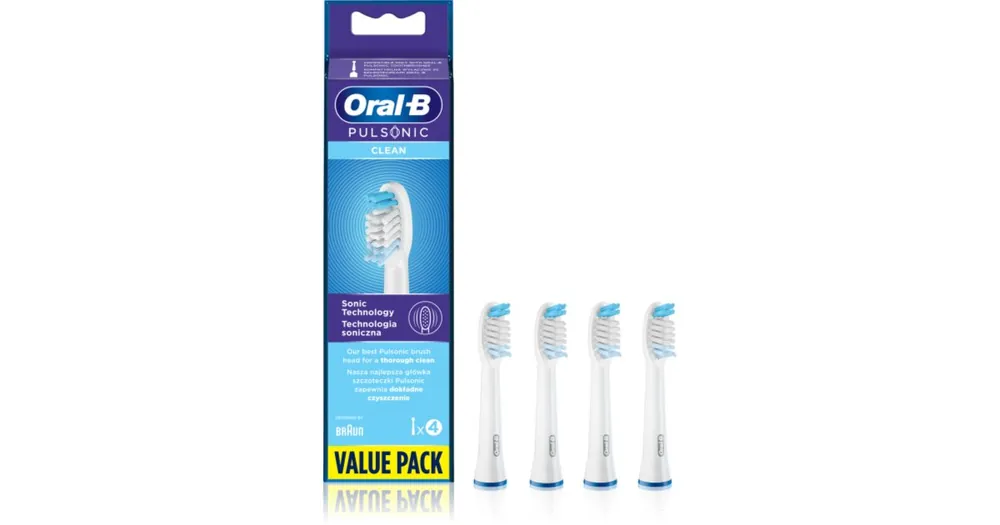 Akció Oral-BPulsonic Clean csere fejek a fogkeféhez