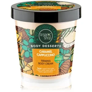 Organic ShopBody Desserts Caramel Cappuccino feszesítő testkrém Legnépszerűbb