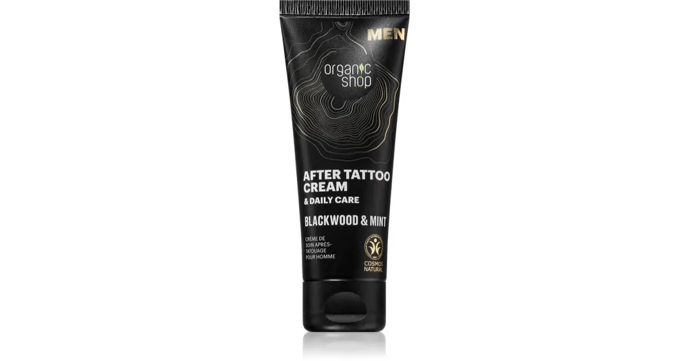 Organic ShopMen Blackwood & Mint tetoválás utáni krém Prémium