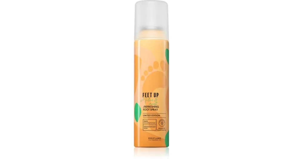 OriflameFeet Up Melon & Mint felpezsdítő spray lábakra Nézd meg most