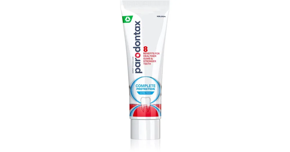 ParodontaxComplete Protection Extra Fresh fluoridos fogkrém az egészséges fogakért és ínyért Árengedmény