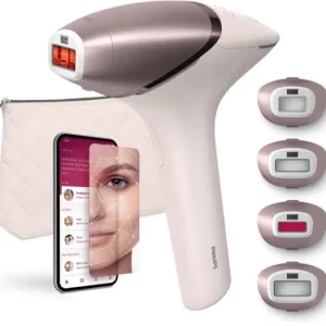 PhilipsLumea Series 9900 SkinAI IPL BRI977/00 IPL epilátor testre, arcra, bikinivonalra és hónaljra Gyors szállítás