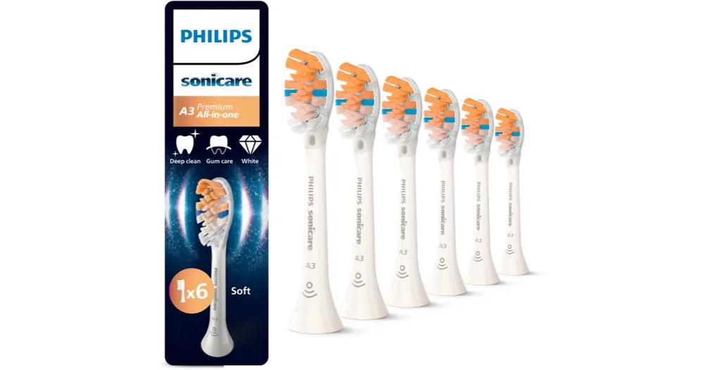 Csak ma PhilipsSonicare Premium All-in-One HX9096/87 csere fejek a fogkeféhez