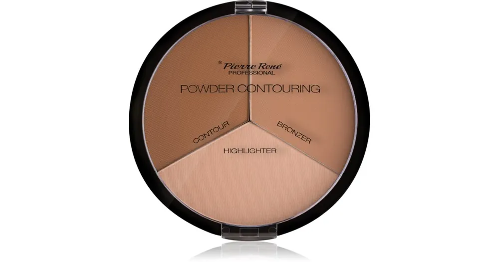 Pierre RenéPowder Contouring Púderes highlight és kontúr paletta Olcsó