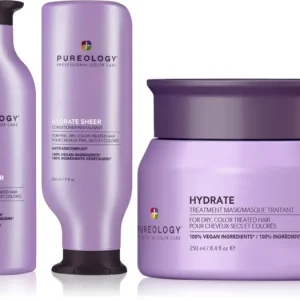 Legkelendőbb PureologyRoutine Shampoo+Conditioner+Mask szett