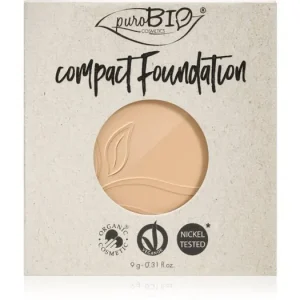 puroBIO CosmeticsCompact Foundation kompakt púderes alapozó utántöltő SPF 10 Rendeld meg most