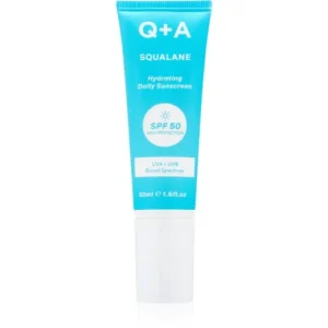 Csak ma Q+ASqualane védőkrém az egész arcra SPF 50