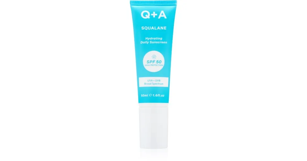 Csak ma Q+ASqualane védőkrém az egész arcra SPF 50