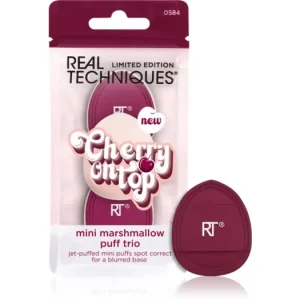 Kedvezmény Real TechniquesCherry On Top Mini Marshmallow Puff Trio sminkszivacs