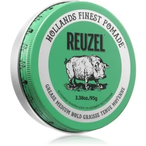 Azonnal elérhető ReuzelGreen Grease Medium Hold hajpomádé