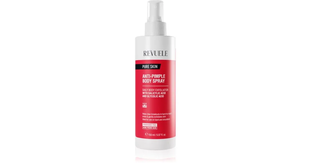 RevuelePure Skin Anti-Pimple testápoló spray pattanások ellen Korlátozott ajánlat