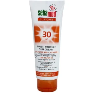 Árcsökkenés SebamedSun Care Multi Protect Sun Cream napozó krém SPF 30