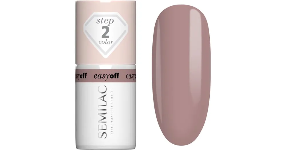 SemilacEasy Off Step 2 gél körömlakk UV / LED-es lámpákhoz Szuper ajánlat