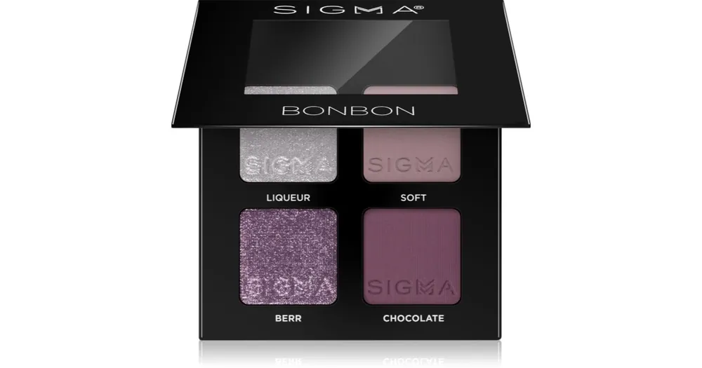 Biztonságos fizetés Sigma BeautyQuad szemhéjfesték paletta