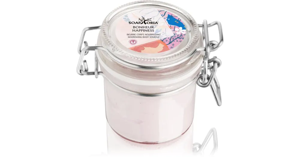 SoaphoriaHappiness Nourishing Body Souffle testápoló szuflé Gyors kiszállítás