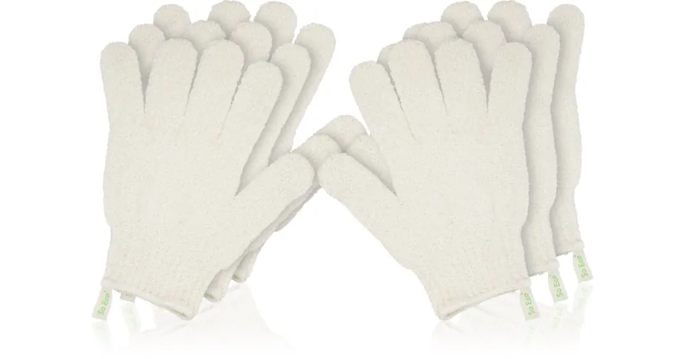 So EcoExfoliating Gloves bőrhámlasztó kesztyű Gyors szállítás