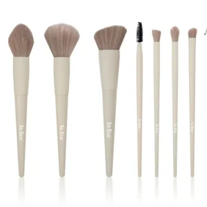 Végkiárusítás So EcoFlawless 12 Piece Brush & Bag Set Complexion Sponge Ecsetkészlet táskával