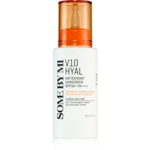 Some By MiV10 Hyal Antioxidant Sunscreen intenzív nyugtató és védő krém SPF 50+ Azonnal elérhető