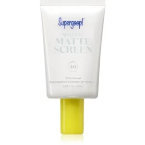 Supergoop!Mattescreen krém ásványi anyagokkal SPF 40 Azonnali szállítás