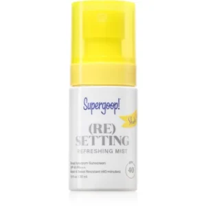 Kedvezmény Supergoop!(Re)setting felpezsdítő spray SPF 40