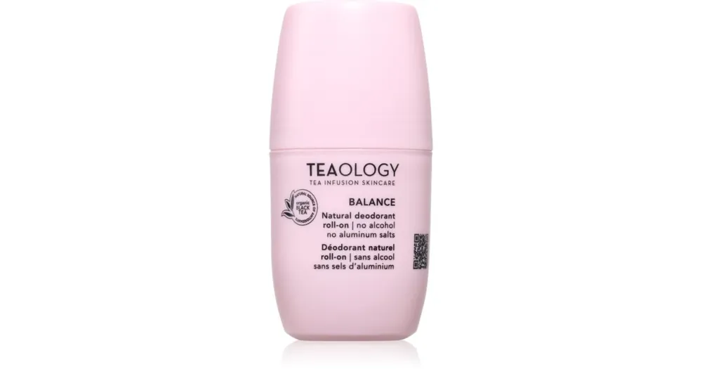 Akció TeaologyBalance Natural Deodorant golyós roll-on dezodor alumínium mentes