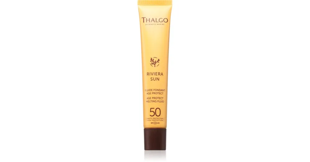ThalgoRiviera Sun Age Protect Melting Fluid SPF30 ránctalanító fluid a napbarnítottság meghosszabbítására Alacsony ár