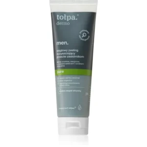 Vásárlói kedvenc TołpaDermo Men Pure tisztító peeling a mitesszerek ellen