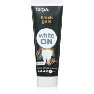 Árcsökkenés TołpaOn White Black Gold fehérítő fogkrém