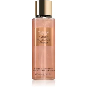 Victoria‘s SecretAmber Romance Shimmer testápoló spray csillámporral hölgyeknek Legkelendőbb