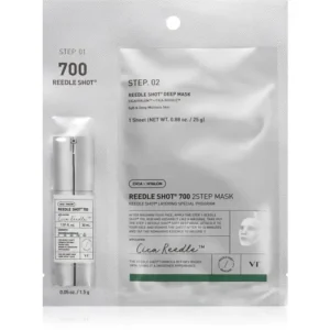 VT CosmeticsReedle Shot 700 2-Step Mask intenzív fiatalító maszk kétfázisú bőrápoláshoz Gyors szállítás
