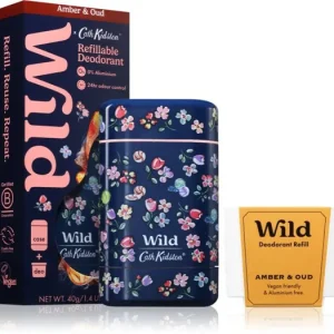 Vedd meg most WildAmber & Oud Marble Ditsy Case izzadásgátló deo stift tokkal