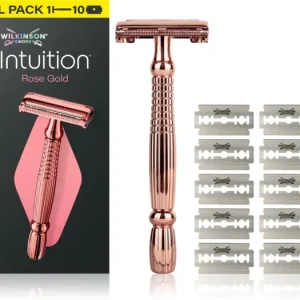 Gyors szállítás Wilkinson SwordIntuition Rose Gold borotva + tartalék pengék 9 db