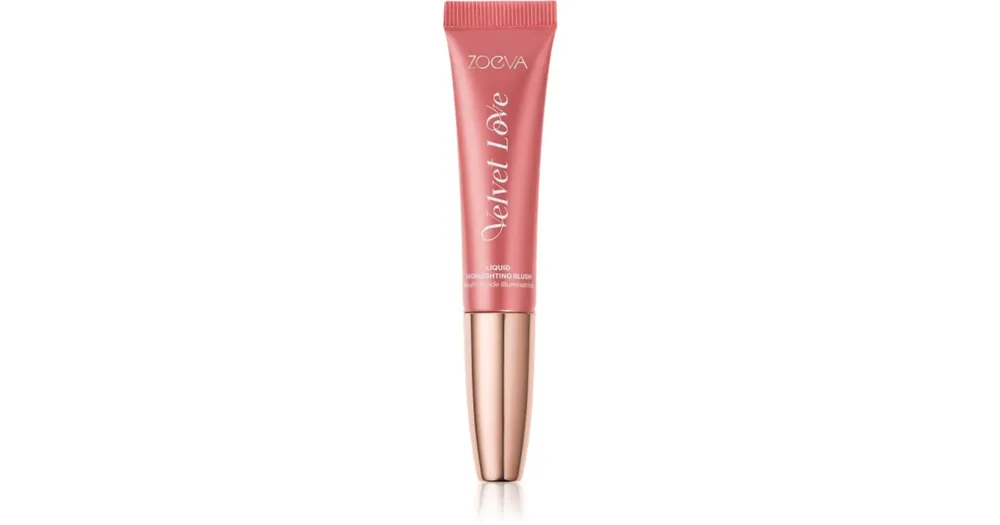 ZOEVAVelvet Love Liquid Highlighting Blush folyékony arcpirosító az élénk bőrért Végkiárusítás