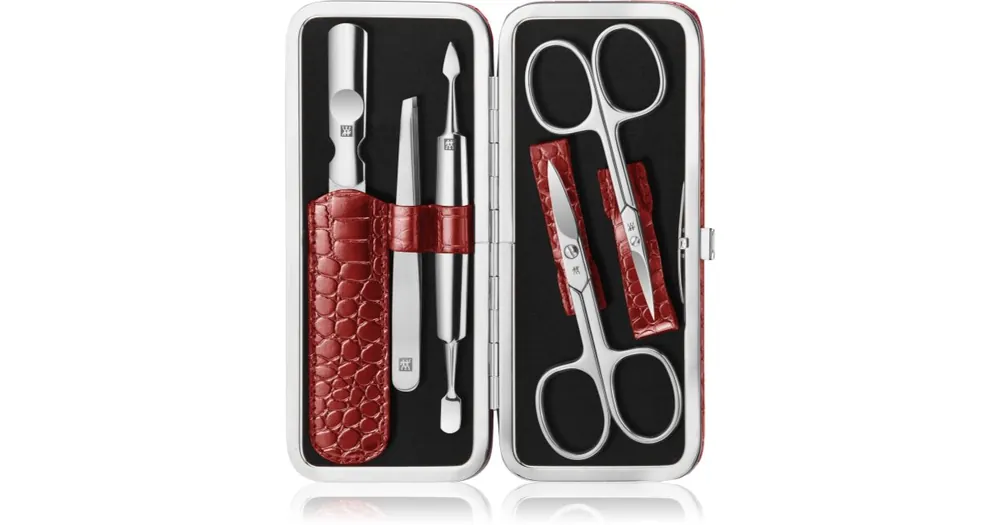 ZwillingClassic Inox manikűröző szett Red Gyors kiszállítás