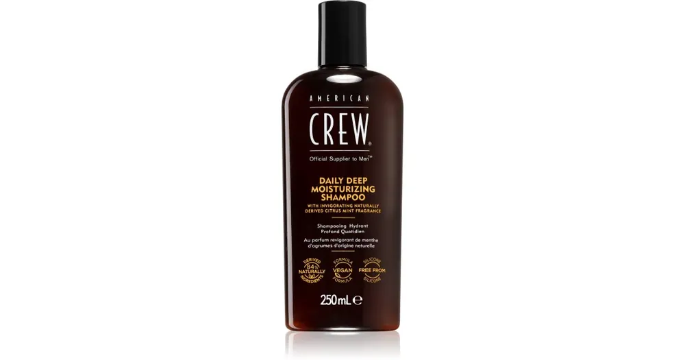 American CrewDeep Moisturizing Shampoo hidratáló sampon uraknak Nézd meg most
