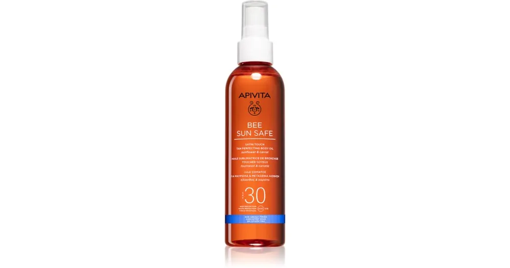 ApivitaBee Sun Safe Satin Touch Oil SPF30 napolaj SPF 30 Csak ma