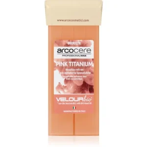 Kedvezményes ár ArcocereProfessional Wax Pink Titanium gyanta szőrtelenítéshez roll-on