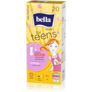 Akció BELLAFor Teens Energy tisztasági betétek lányoknak