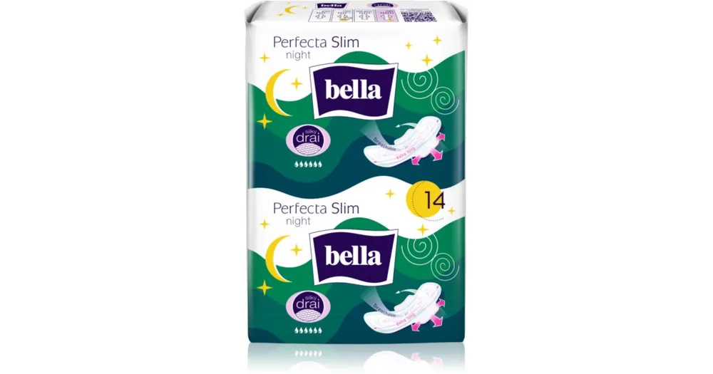 BELLAPerfecta Slim Night egészségügyi betétek Prémium