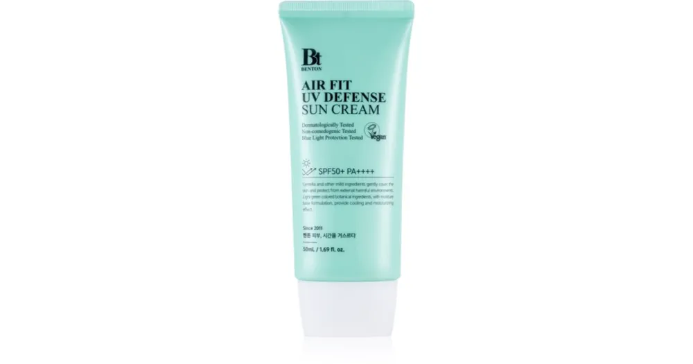 Korlátozott ajánlat BentonAir Fit UV Defense nyugtató védőemulzió SPF 50+