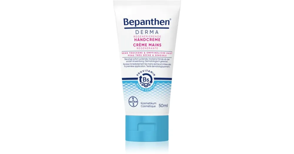 Vedd meg most BepanthenDERMA Hand Cream ápoló krém kézre