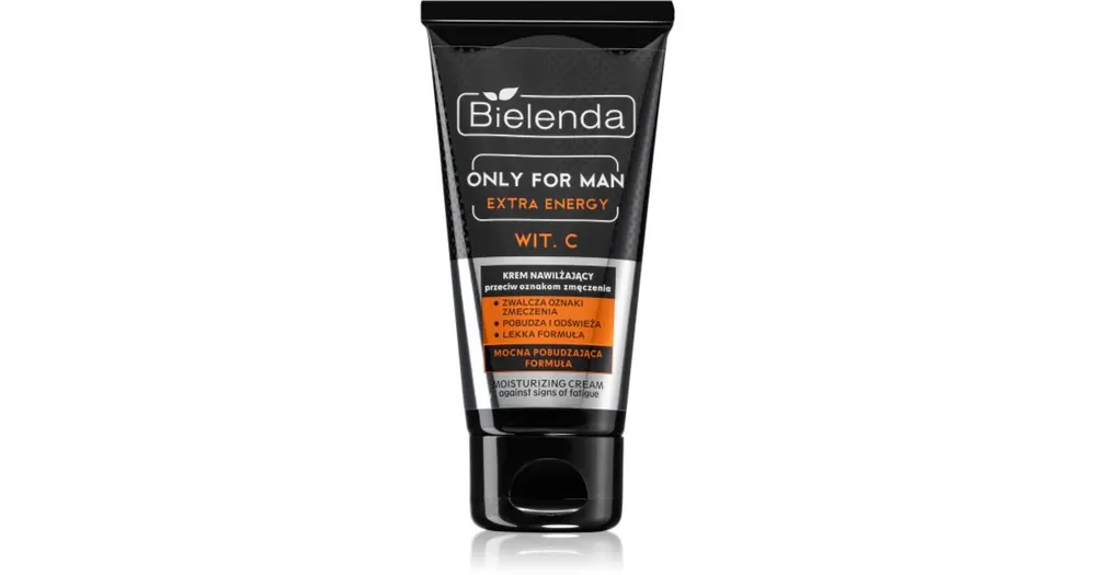 BielendaOnly for Men Extra Energy intenzív hidratáló krém fáradt bőrre Azonnal elérhető