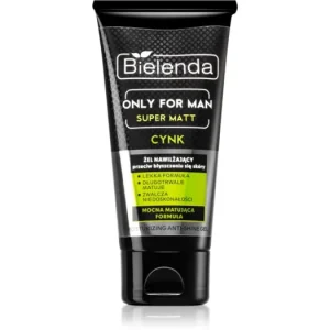 BielendaOnly for Men Super Mat hidratáló gél a fénylő arcbőr és a kitágult pórusok ellen Csak ma